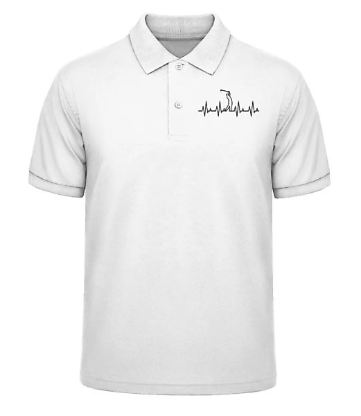 Golf Herzschlag · Männer Poloshirt Fein-Piqué günstig online kaufen