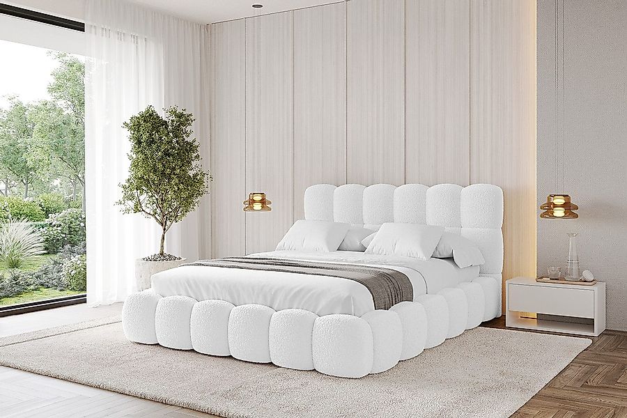 ALTDECOR Polsterbett LEYA (Polsterbett mit Bettkasten günstig online kaufen