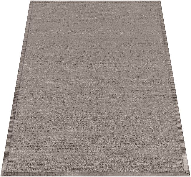 Paco Home Teppich Tatami 475, rechteckig, Höhe: 24 mm, Kurzflor, Uni-Farben günstig online kaufen