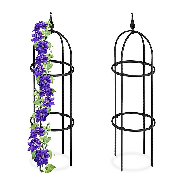 relaxdays Rankhilfe 85 cm 2er Set günstig online kaufen