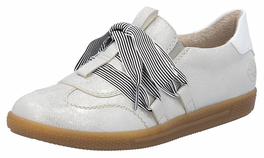 Rieker Slip-On Sneaker, Slipper, Halbschuh, Freizeitsneaker mit modischem S günstig online kaufen