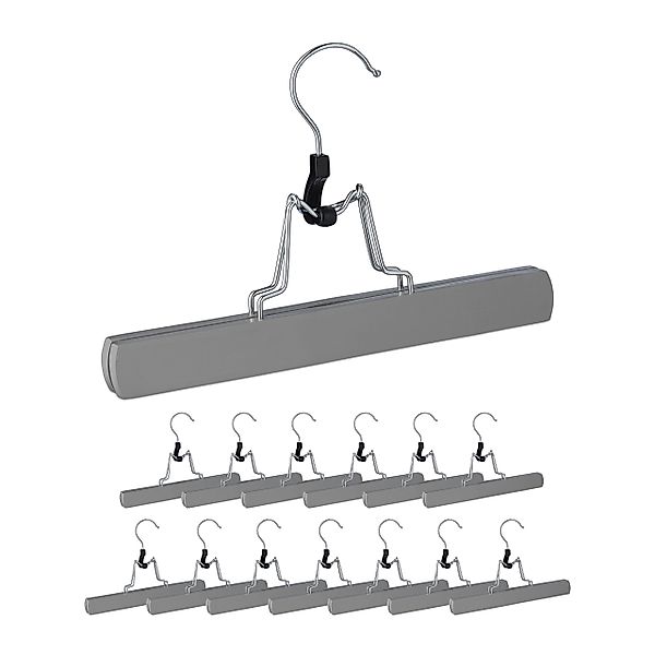 relaxdays Kleiderbügel Hosenspanner 14er Set, (14, günstig online kaufen