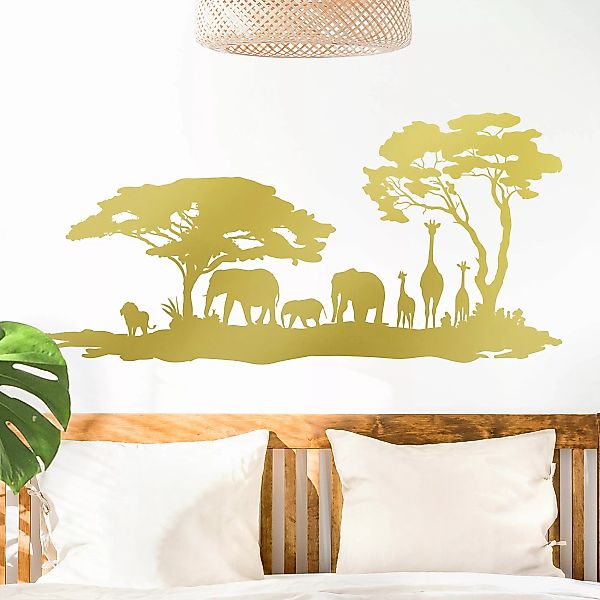 Wandtattoo Afrika-Savanne günstig online kaufen