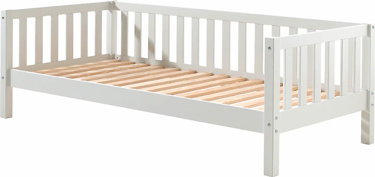 Vipack Einzelbett "Sprossenumrandung, Kiefer massiv, stabil gebaut und zeit günstig online kaufen