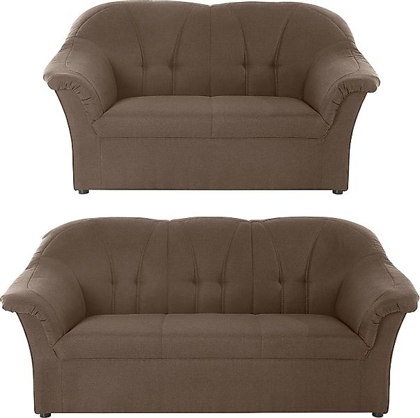 DOMO collection Polstergarnitur Pegnitz, (Set), 3-Sitzer & 2-Sitzer-Set günstig online kaufen