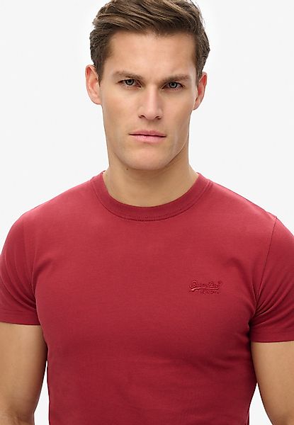 Superdry Rundhalsshirt "ESSENTIAL LOGO EMB TEE" günstig online kaufen