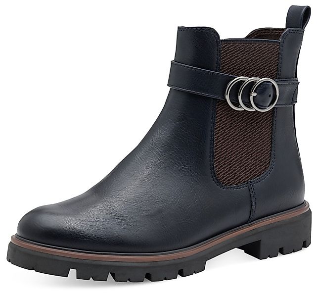 MARCO TOZZI 2-25420-45 805 Navy Stiefelette günstig online kaufen