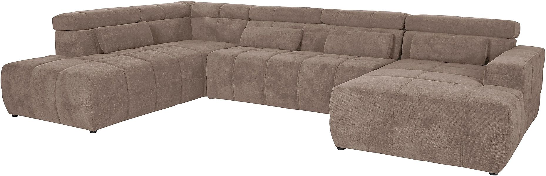 DOMO collection Wohnlandschaft "Brandon, whlw. mit Sitztiefenverstellung, w günstig online kaufen