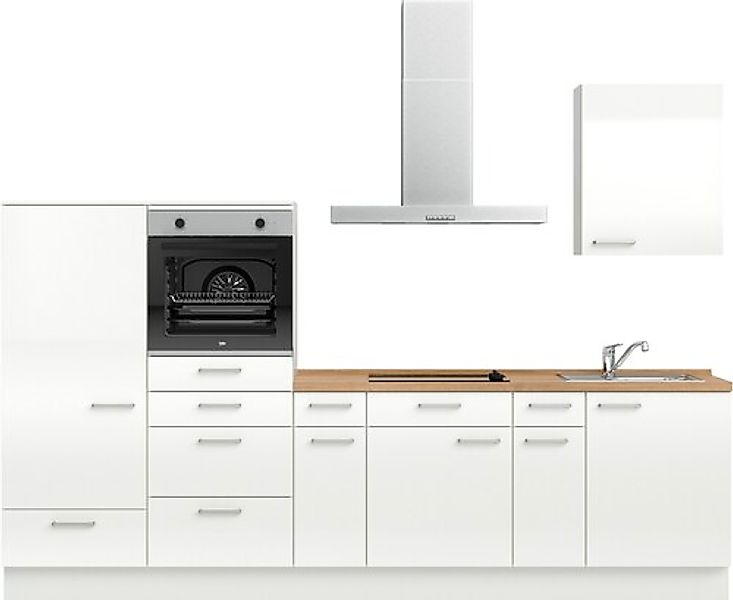 nobilia® Küchenzeile »"Flash I"«, vormontiert, Ausrichtung wählbar, Breite günstig online kaufen