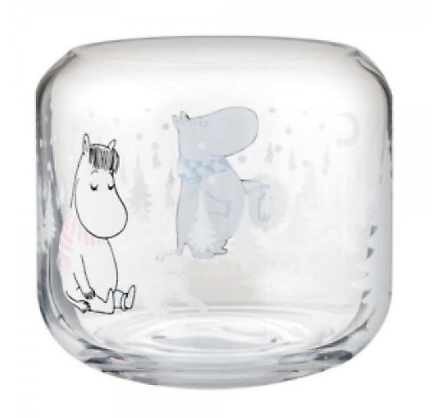 Muurla Kerzenhalter Teelichthalter Mumins Schneefall günstig online kaufen