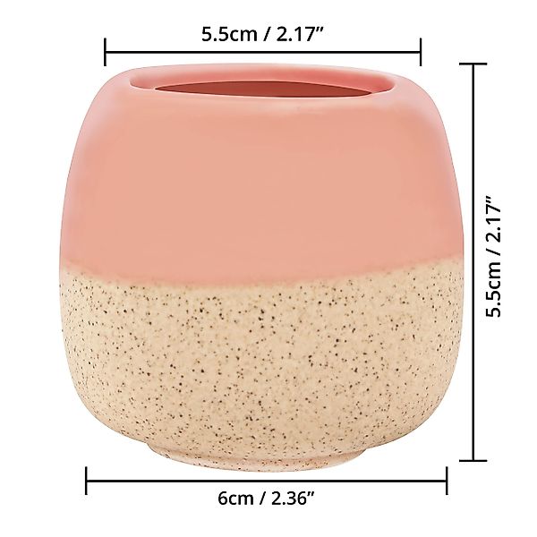 Belle Vous Übertopf Keramik Pflanzentöpfe (6 günstig online kaufen