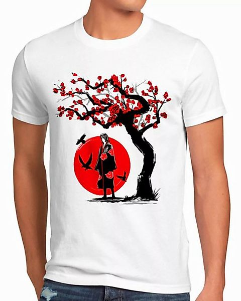 style3 T-Shirt Uchiha Sunrise kakashi sasuke hatake kage naruto anime manga günstig online kaufen