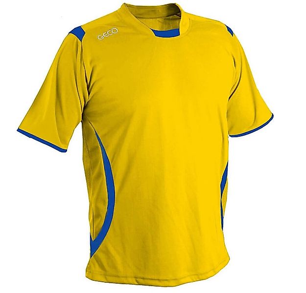 Geco T-Shirt Levante (100% Polyester) gelb/blau Herren günstig online kaufen