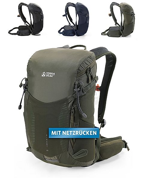 Terra Peak Wanderrucksack Airant 20, Rucksack klein mit belüftetem Netzrück günstig online kaufen