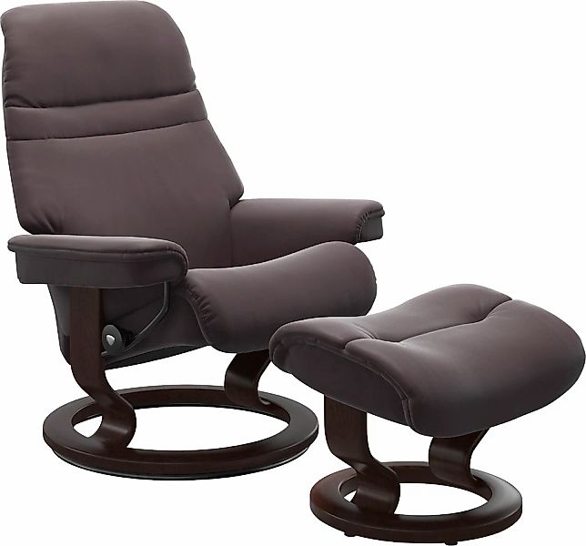 Stressless Relaxsessel "Sunrise" mit Classic Base, Größe M, Gestell Braun, günstig online kaufen