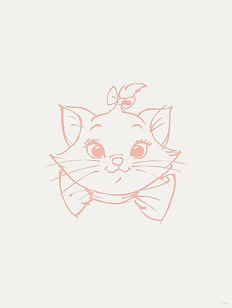 Komar Bild "Majestic Marie" Disney 1 Stk. tlg. Wandbild zur Dekoration im K günstig online kaufen