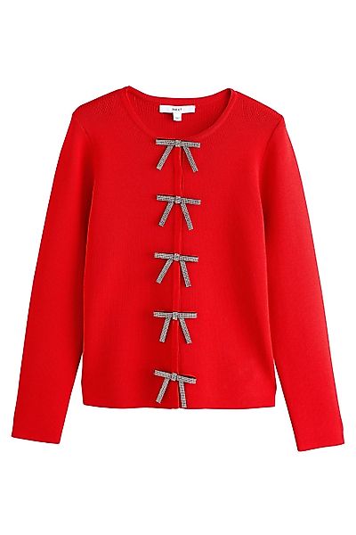 Next Strickjacke Elegante Jacke mit Schleife günstig online kaufen