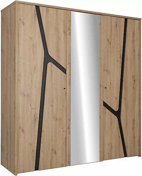 Gami Drehtürenschrank, Ein großer Stauraum, eine qualitativ hochwertige Aus günstig online kaufen