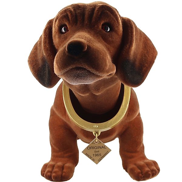 AccuCell Tierfigur Der original Wackeldackel braun günstig online kaufen