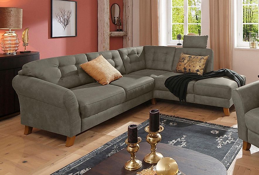 Home affaire Ecksofa Trondheim L-Form, mit günstig online kaufen