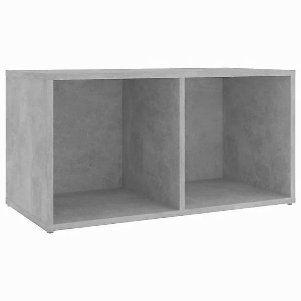 vidaXL TV-Schrank TV-Schrank Betongrau 72x35x36,5 cm Spanplatte Lowboard günstig online kaufen