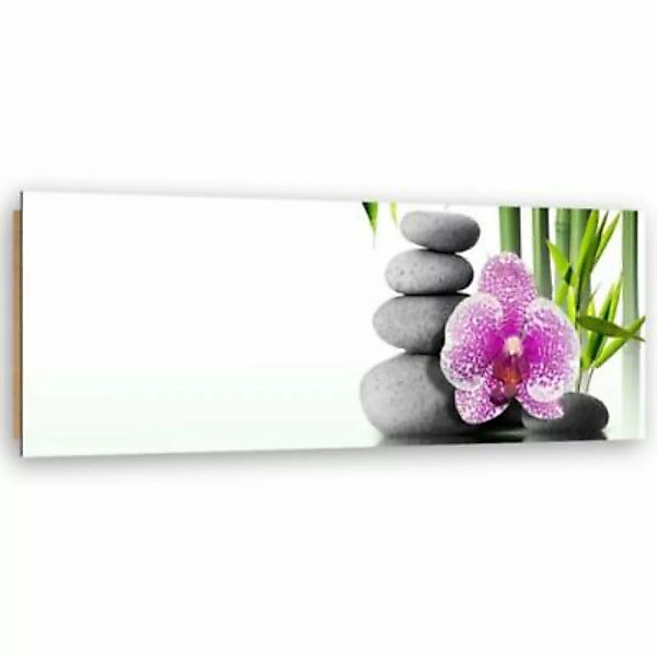 FEEBY® Kunst Zen Komposition 2 Leinwandbilder bunt Gr. 120 x 40 günstig online kaufen