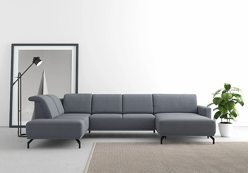 sit&more Wohnlandschaft "Bailando U-Form", wahlweise mit Kopfteilverstellun günstig online kaufen