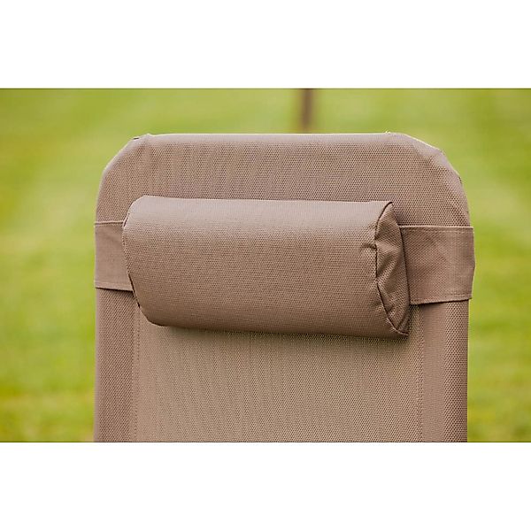 Merxx Kopfkissen für XXL-Wellnessliege Taupe günstig online kaufen