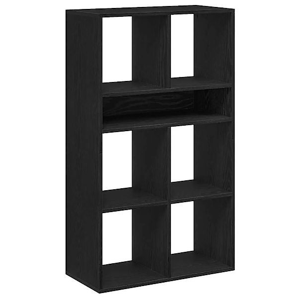vidaXL Bücherregal Schwarz 66x31x112 cm Holzwerkstoff 860302 günstig online kaufen