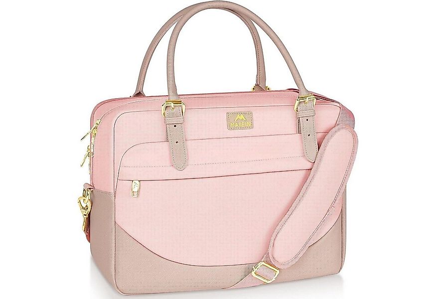 LuxusKollektion Laptoptasche Rosa Laptoptasche 15,6 Zoll Damen Umhängetasch günstig online kaufen