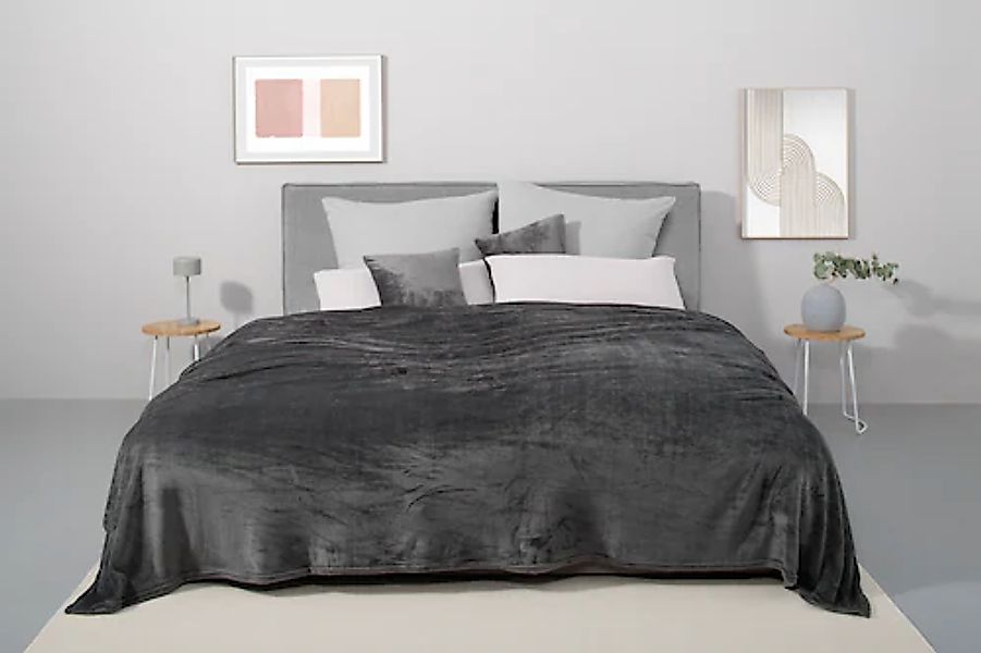 OTTO home Tagesdecke »Desner3«, mit Cashmere-Touch, viele Farben erhältlich günstig online kaufen
