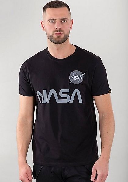 Alpha Industries Rundhalsshirt "Nasa Reflective Tee" günstig online kaufen