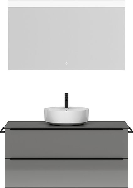 nobilia® Badmöbel-Set »Alvene« vormontiert, mit Soft-Close, 2 Stk. tlg. Hoc günstig online kaufen
