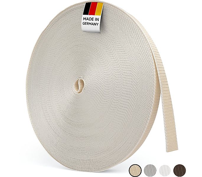 BAUHELD 50m Rollladengurt (14mm 18mm 20mm 23mm, [Made in Germany] Rolladeng günstig online kaufen