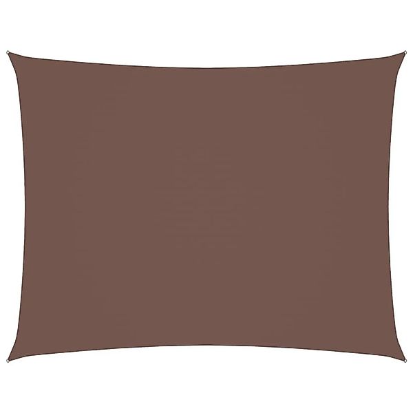 vidaXL Sonnensegel Oxford-Gewebe Rechteckig 2x3 m Braun 135805 günstig online kaufen