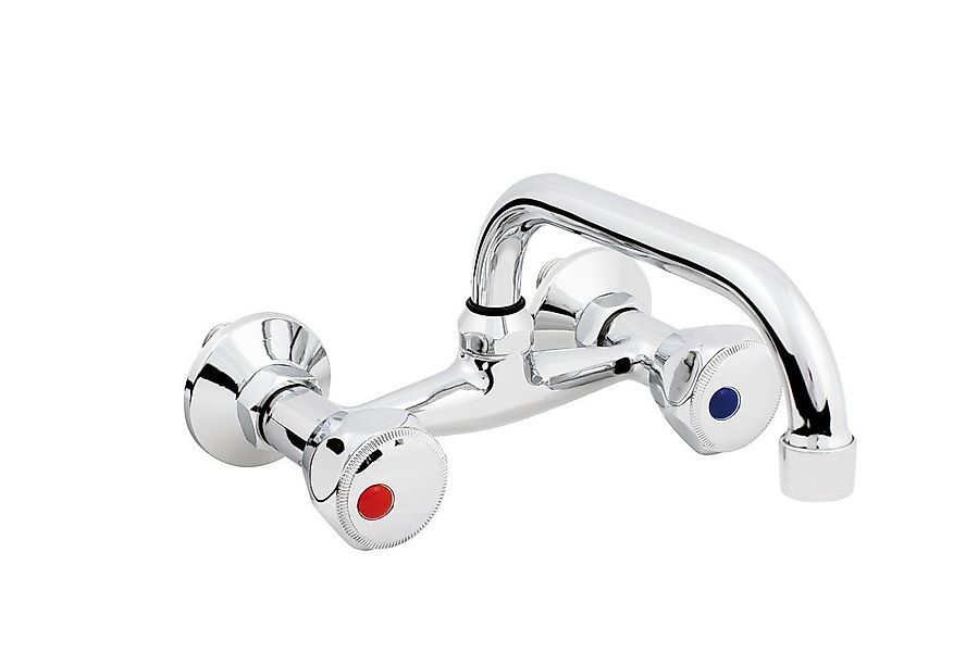 Hydroland Spültischarmatur B102 Retro Wand Spültisch/Waschtisch Armatur, Zw günstig online kaufen