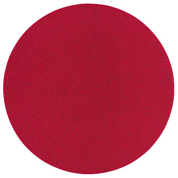 Snapstyle Feinschlingen Velour Teppich Strong Rot 133cm Rund günstig online kaufen