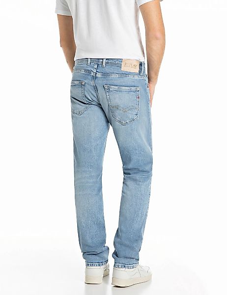 Replay Straight-Jeans "GROVER" in vielen verschiedenen Waschungen, mit Stre günstig online kaufen