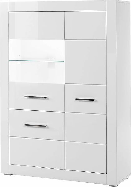 INOSIGN Vitrine "BIANCO", Höhe 142 cm günstig online kaufen