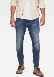 G-Star Herren Jeans 3301 Slim Fit - Blau - Vintage Medium Aged günstig online kaufen