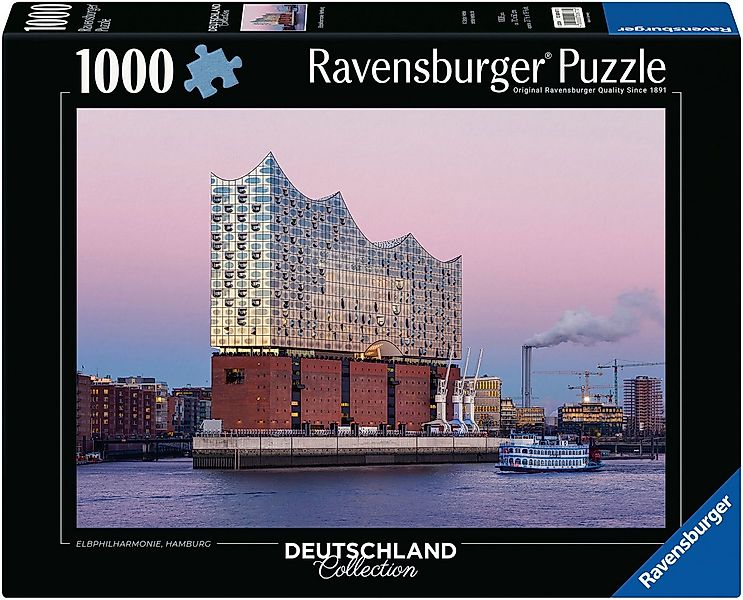 Ravensburger Puzzle Deutschland Collection, Elbphilharmonie Hamburg, 1000 P günstig online kaufen