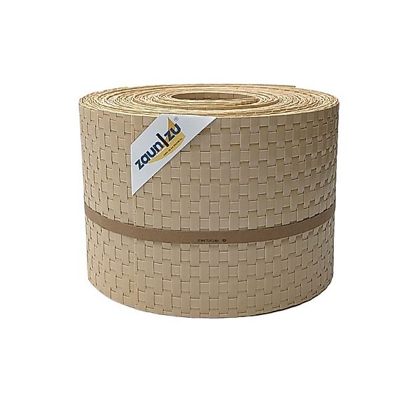 zaunzu Sichtschutzstreifen Rattan für Doppelstabmatten UV-beständig günstig online kaufen