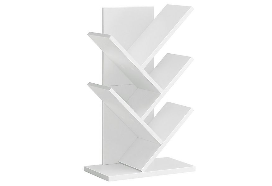VASAGLE Bücherregal, Baumform, Standregal 5 Ebenen, Eckregal günstig online kaufen