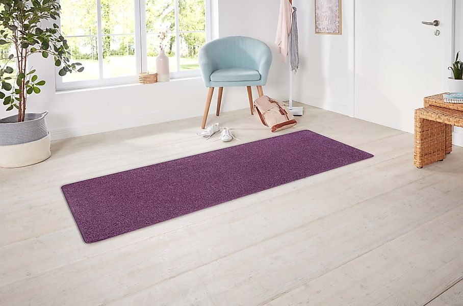 Hanse Home Exclusiv Läufer »Liberty«, rechteckig, 7 mm Höhe, Uni-Meliert, r günstig online kaufen