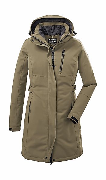 Killtec Parka "KOW 165 WMN PRK", Wasser- und winddichter Parka mit Teddyfle günstig online kaufen