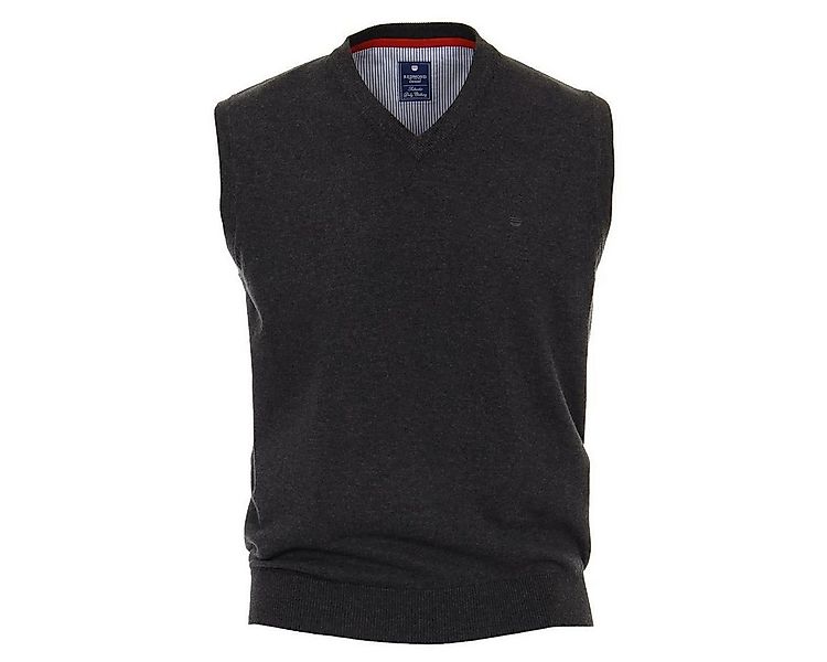 Redmond Pullunder REDMOND Casual Herren Pullunder Ärmellos V-Neck Anthrazit günstig online kaufen