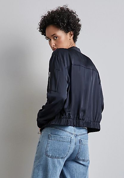 STREET ONE Blouson, ohne Kapuze, in Satin-Optik günstig online kaufen