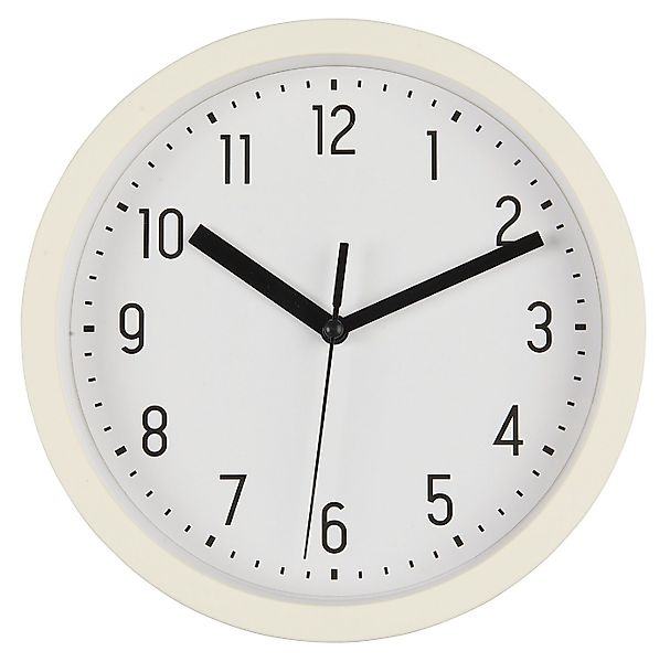 Ib Laursen Wanduhr Ib Laursen - Wanduhr Ø 20 cm Butter Cream Kunststoff 970 günstig online kaufen