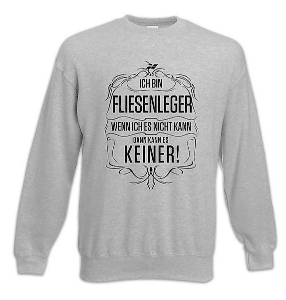 Urban Backwoods Sweatshirt Ich Bin Fliesenleger Sweatshirt Arbeit Beuf Hand günstig online kaufen