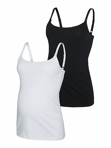 Mamalicious Umstandstop "MLKERRIE STRAP JRS TOP 2F 2-P NOOS", (Packung, 2 t günstig online kaufen